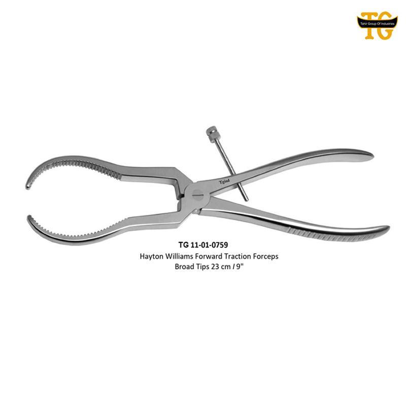 Hayton William Forceps, orthopedic instruments, TGI's own catalog photograph