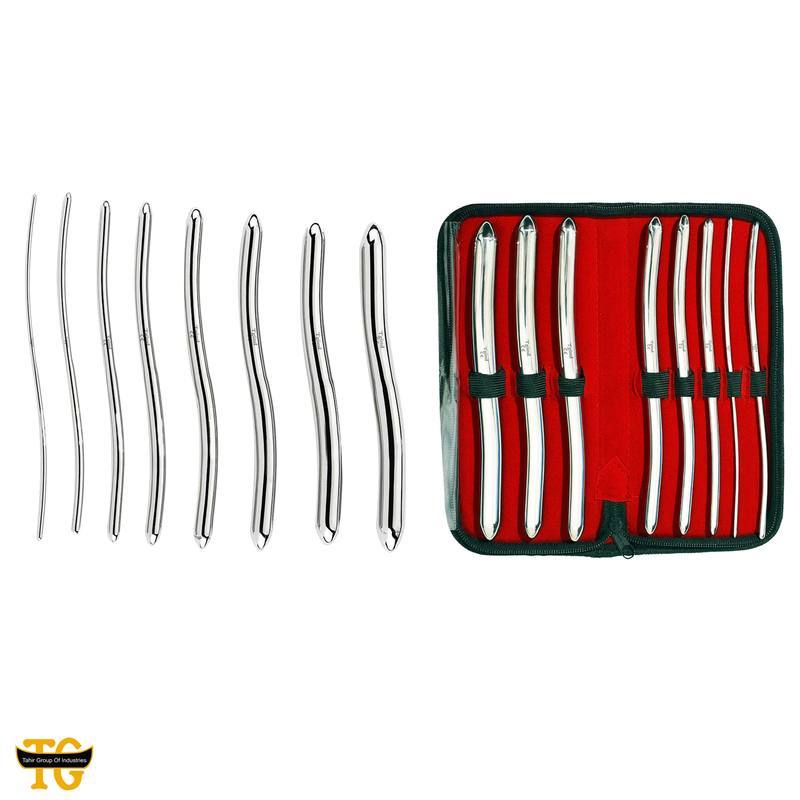 Hegar Dilator Set, gynecology instruments, TGI's own catalog photograph