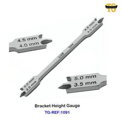 Height Gauge, dental instruments, TGI's own catalog photograph