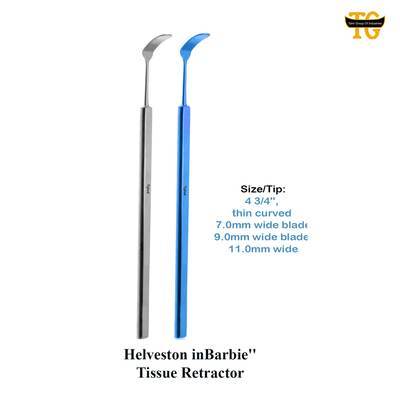 Helveston Retractor, surgical instruments, TGI's own catalog photograph