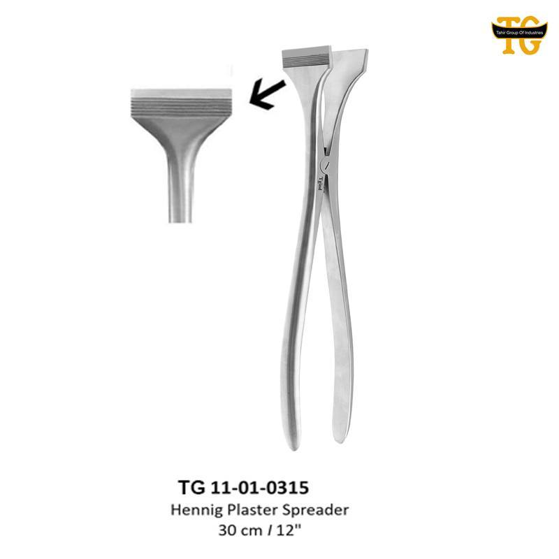 Hennig Plaster Spreader, orthopedic instruments, TGI's own catalog photograph