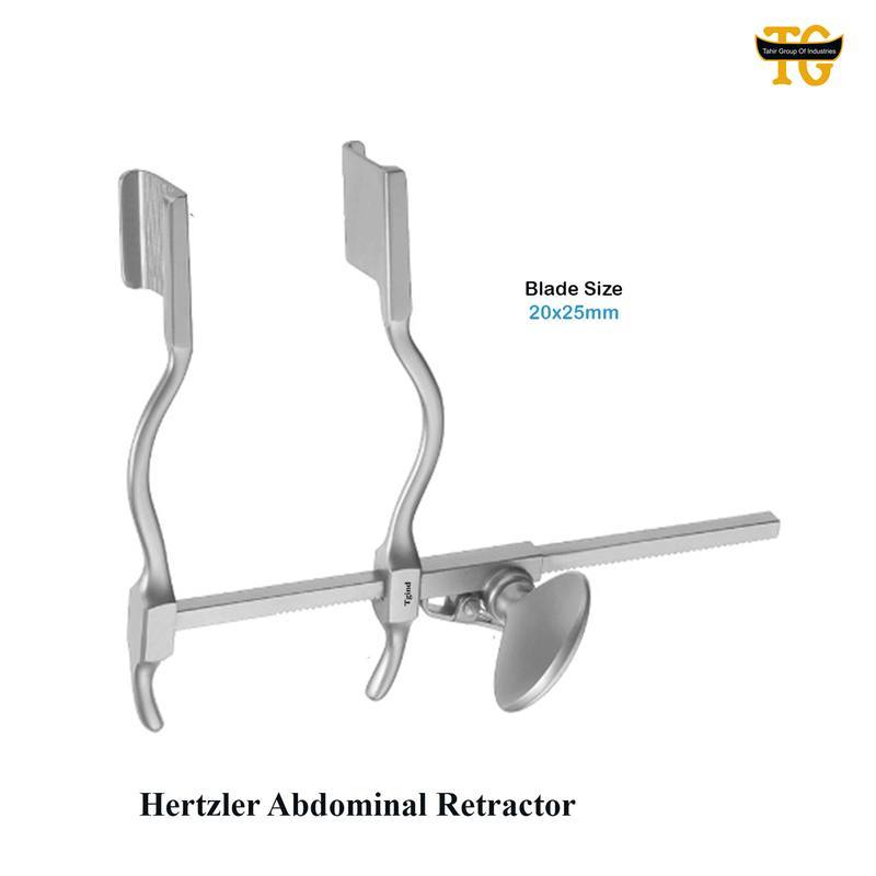 Hertzler Retractor, surgical instruments, TGI's own catalog photograph