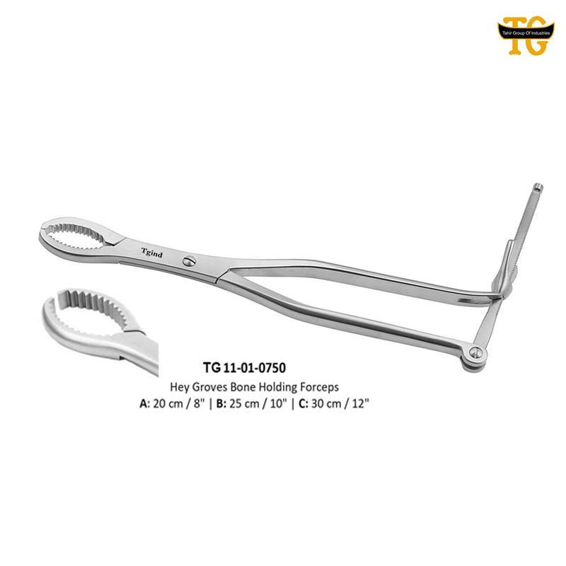 Hey Groves Bone Holding Forceps, orthopedic instruments, TGI's own catalog photograph