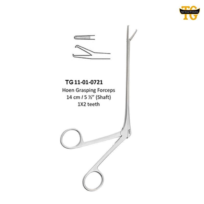 Hoen Grasping Forceps, orthopedic instruments, TGI's own catalog photograph
