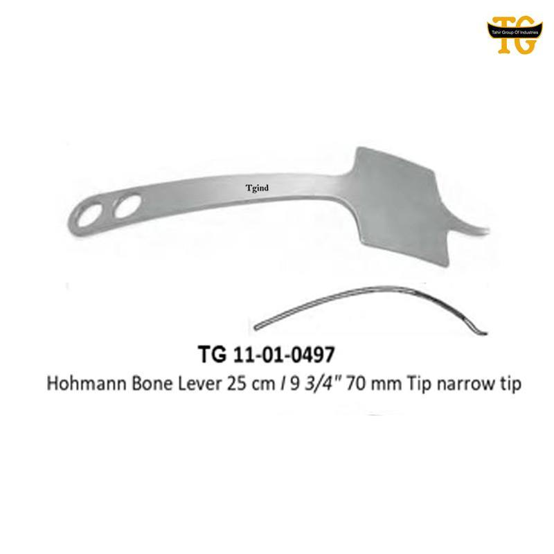 Hohmann Bone Lever, orthopedic instruments, TGI's own catalog photograph
