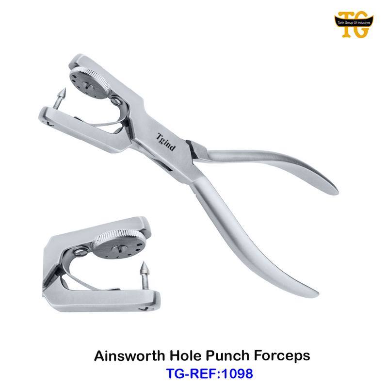 Hole Punch, dental instruments, TGI's own catalog photograph