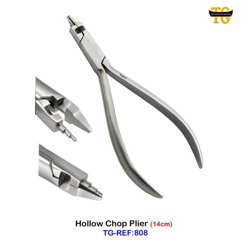Hollow Chop Plier, dental instruments, TGI's own catalog photograph