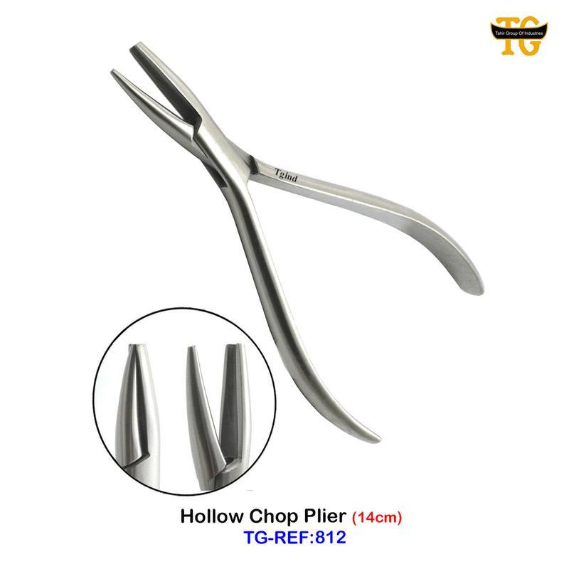 Hollow Chop Plier, dental instruments, TGI's own catalog photograph