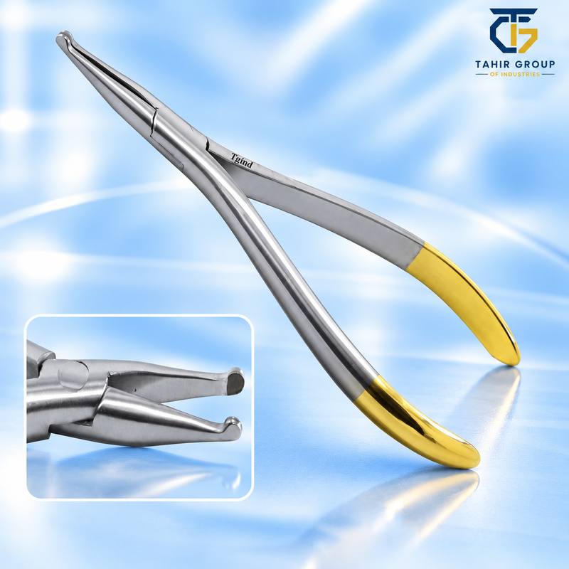 How Plier TC, dental instruments, TGI's own catalog photograph