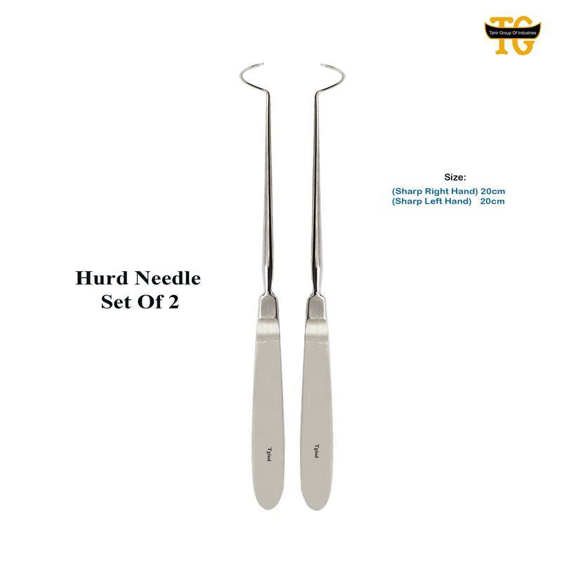 Hurd Needle Set Of 2, surgical instruments, TGI's own catalog photograph