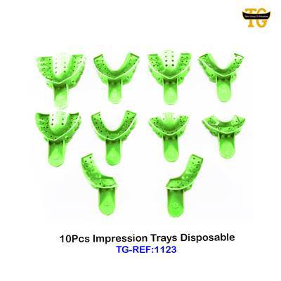 10Pcs Impression Trays Disposable, dental instruments, TGI's own catalog photograph