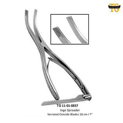 Inge Spreader, orthopedic instruments, TGI's own catalog photograph