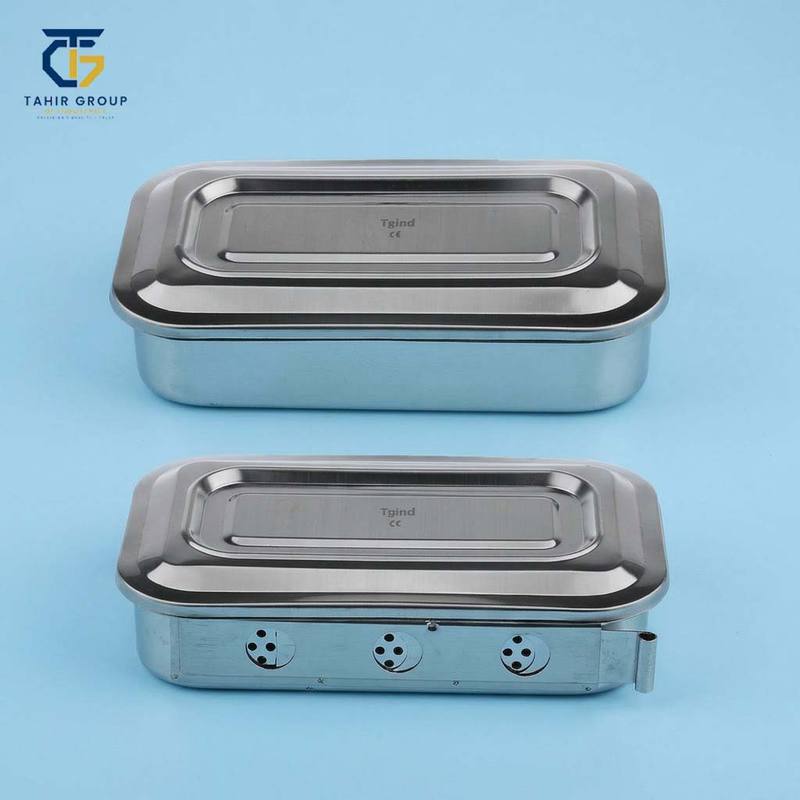 Instrument Storage Hole Box, gynecology instruments, TGI's own catalog photograph