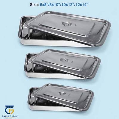 Instrument Tray Set, gynecology instruments, TGI's own catalog photograph