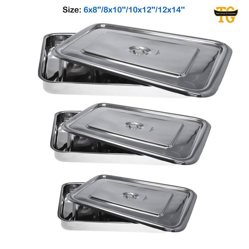 Instrument Tray Set, gynecology instruments, TGI's own catalog photograph