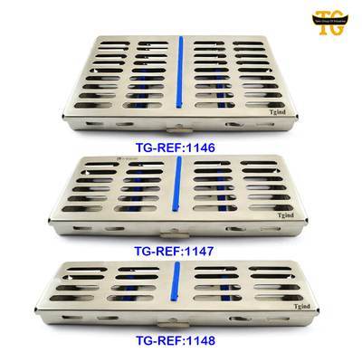Instruments Mesh Tray, dental instruments, TGI's own catalog photograph