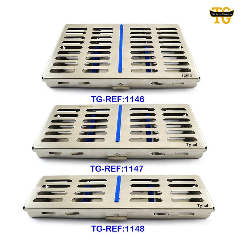 Instruments Mesh Tray, dental instruments, TGI's own catalog photograph