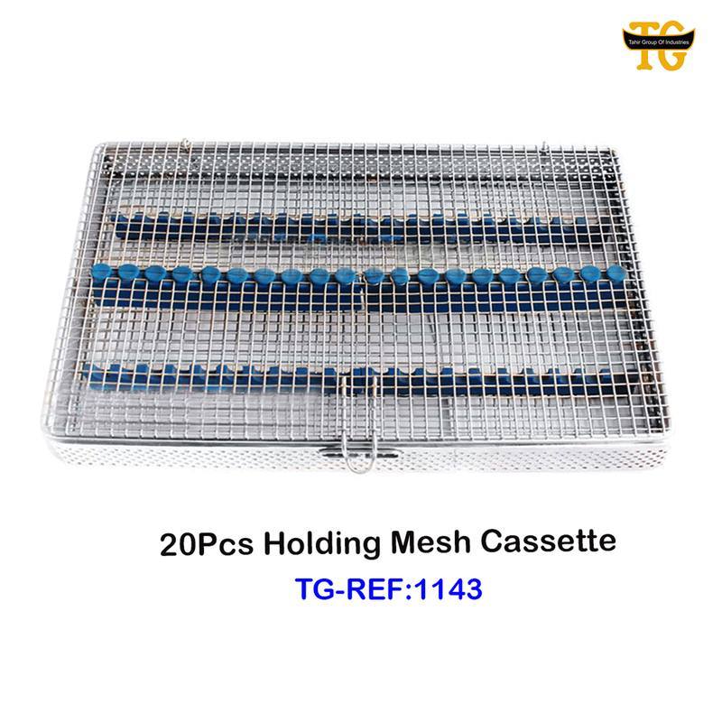20Pcs Holding Mesh Cassette, dental instruments, TGI's own catalog photograph
