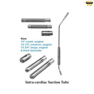Intra Cardiac Suction Tube, surgical instruments, TGI's own catalog photograph