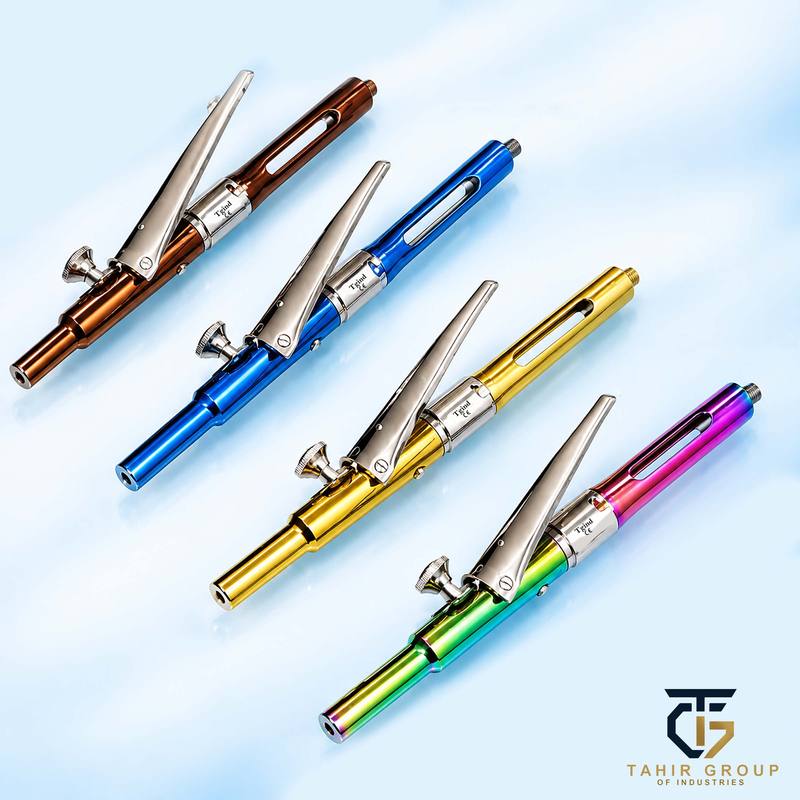 Intraligamental Syringe 1.8 ml Colorful, dental instruments, TGI's own catalog photograph