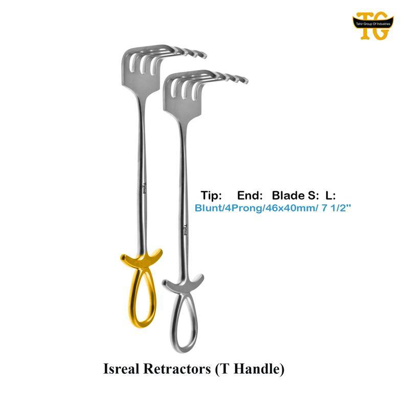 Isreal Retractors (T Handle), surgical instruments, TGI's own catalog photograph