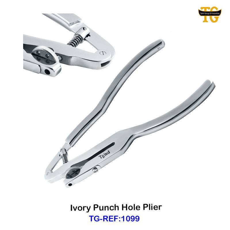 Ivory Punch, dental instruments, TGI's own catalog photograph
