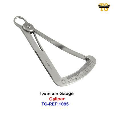 Iwanson Gauge, dental instruments, TGI's own catalog photograph