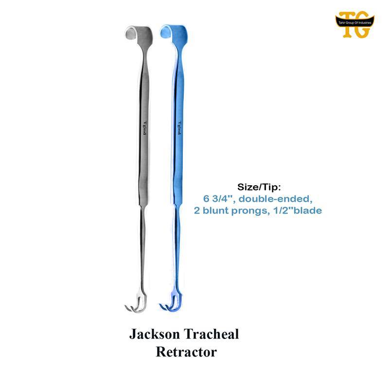 Jackson Tracheal Retractor, surgical instruments, TGI's own catalog photograph