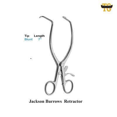 Jackson Burrows Retractor, surgical instruments, TGI's own catalog photograph
