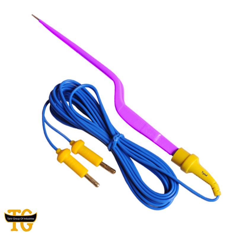 Jansen Bayonet Bipolar Forceps, electrosurgical instruments, TGI's own catalog photograph