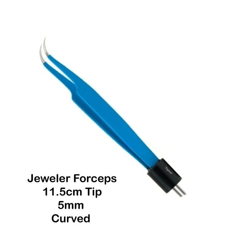 Jeweler Forceps, electrosurgical instruments, TGI's own catalog photograph