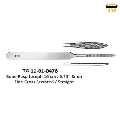 Joseph Bone Rasp, orthopedic instruments, TGI's own catalog photograph
