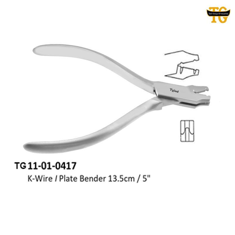 K-Wire / Plate Bender, orthopedic instruments, TGI's own catalog photograph