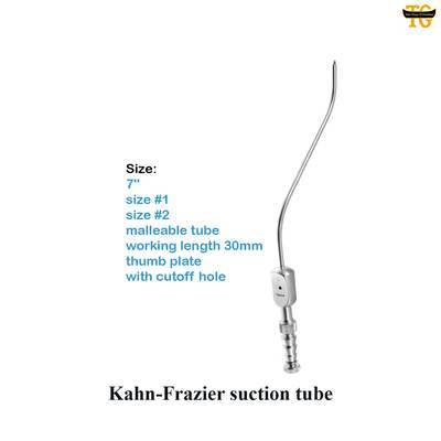 Kahn Suction Tube, surgical instruments, TGI's own catalog photograph