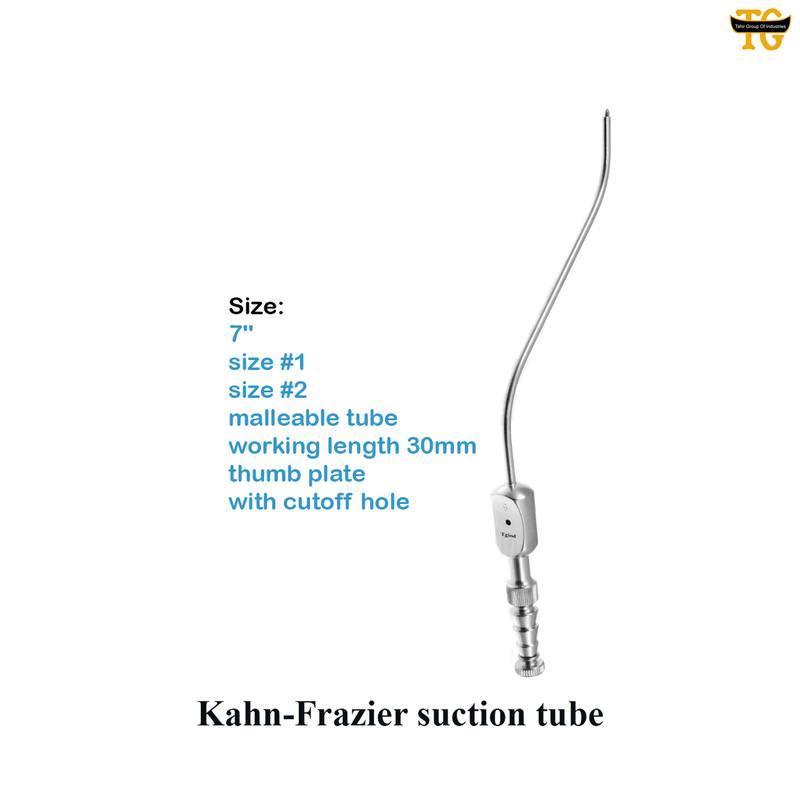 Kahn Suction Tube, surgical instruments, TGI's own catalog photograph