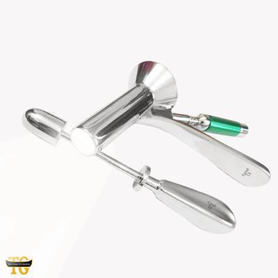 Kelly Hemorrhoid With Light Source, gynecology instruments, TGI's own catalog photograph