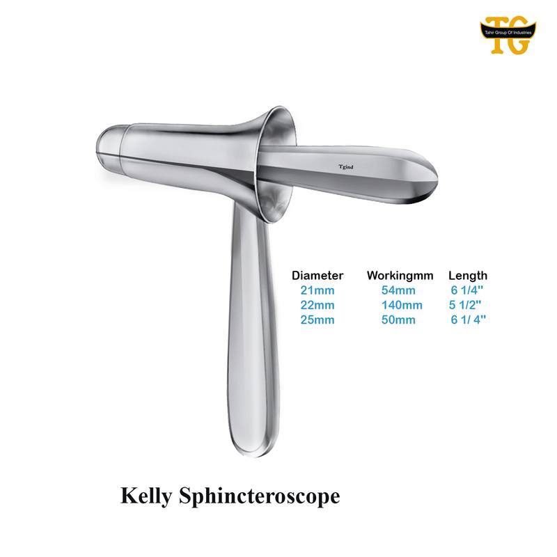Kelly Sphincteroscope, surgical instruments, TGI's own catalog photograph