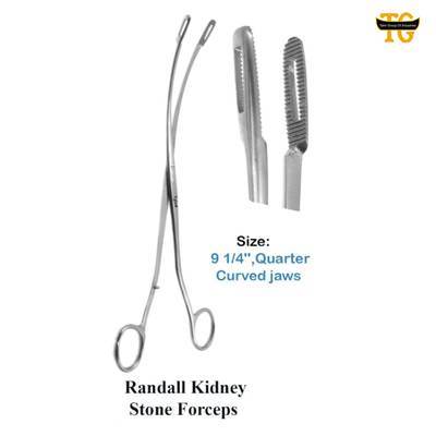 Randall Kidney Stone Forceps, surgical instruments, TGI's own catalog photograph