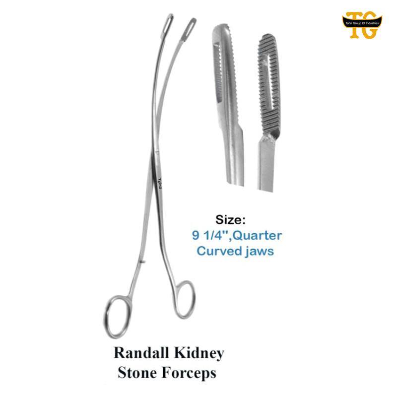 Randall Kidney Stone Forceps, surgical instruments, TGI's own catalog photograph