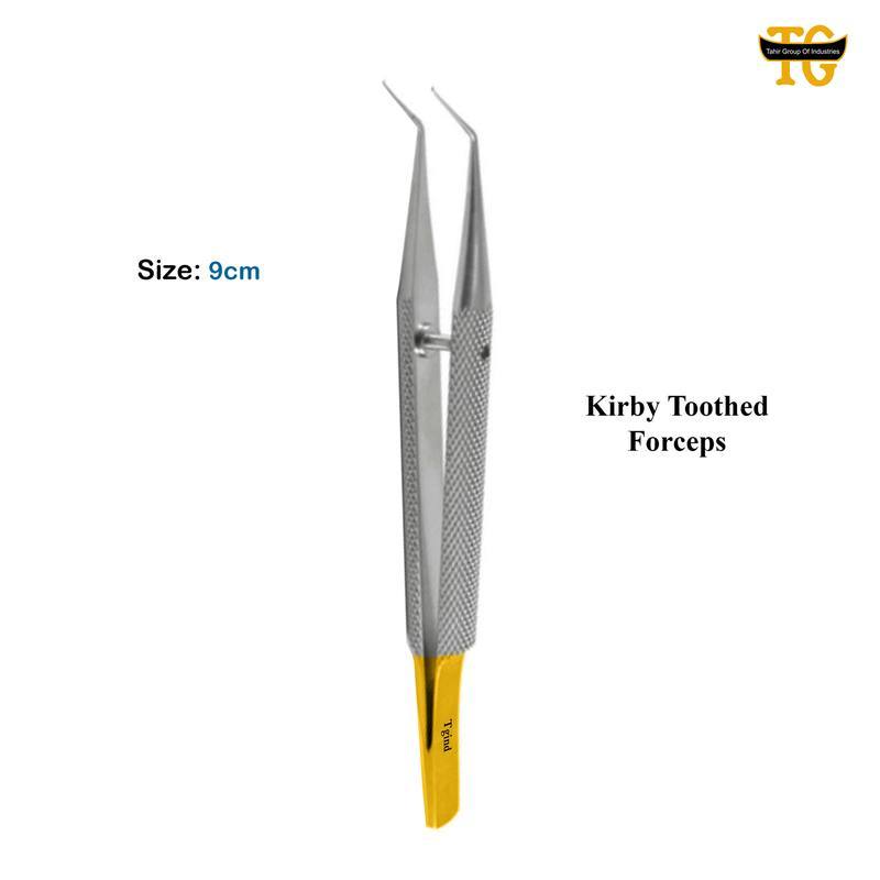Kirby Forceps, surgical instruments, TGI's own catalog photograph