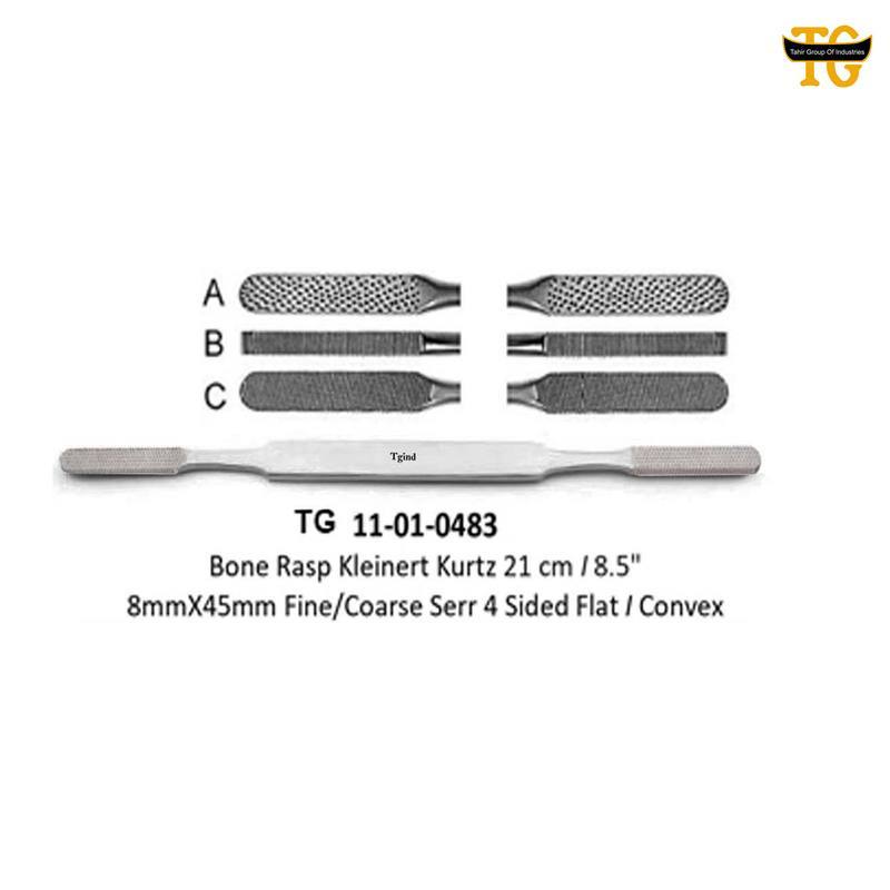 Kleinert Bone Rasp, orthopedic instruments, TGI's own catalog photograph