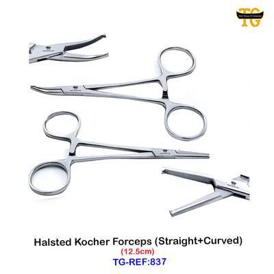 Kocher Forceps, dental instruments, TGI's own catalog photograph