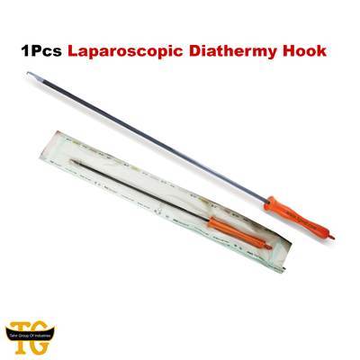 1Pcs Laparoscopic Diathermy Hook, TGI's own catalog photograph
