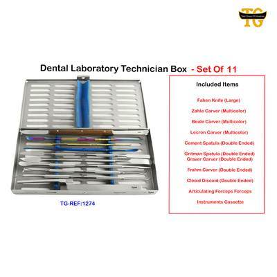 Lab Wax Modeling Kit, dental instruments, TGI's own catalog photograph