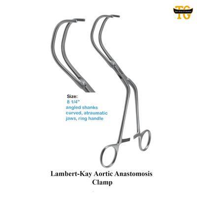 Lambert Clamp, surgical instruments, TGI's own catalog photograph