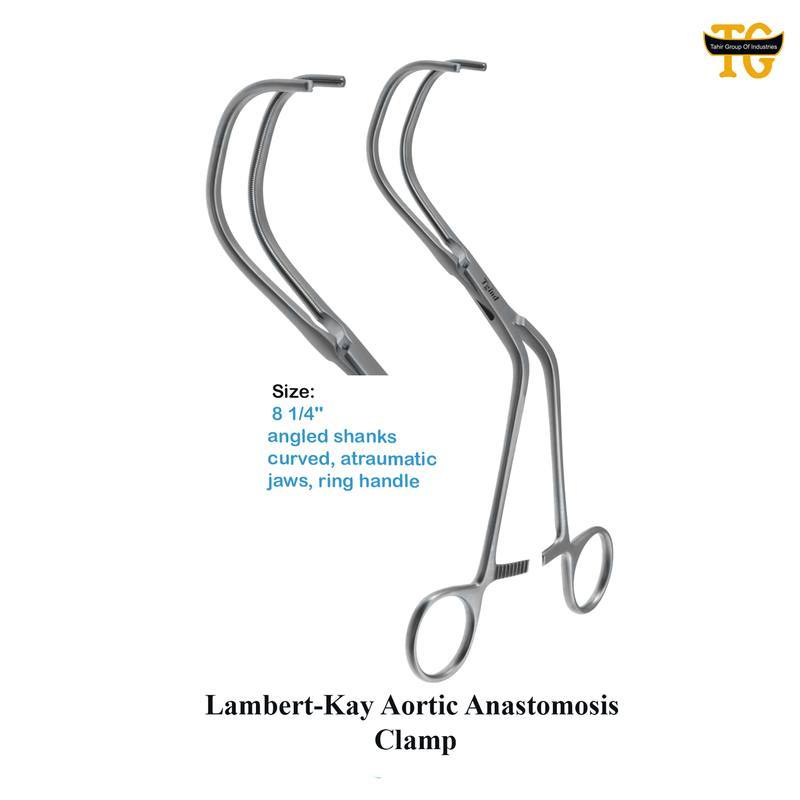 Lambert Clamp, surgical instruments, TGI's own catalog photograph