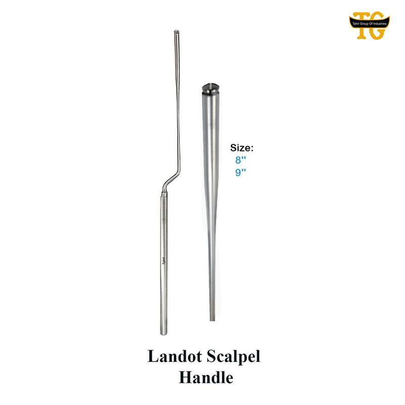 Landot Scalpel Handle, surgical instruments, TGI's own catalog photograph
