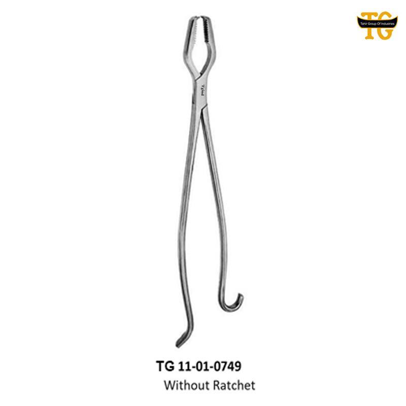 Lane Bone Holding Forceps, orthopedic instruments, TGI's own catalog photograph