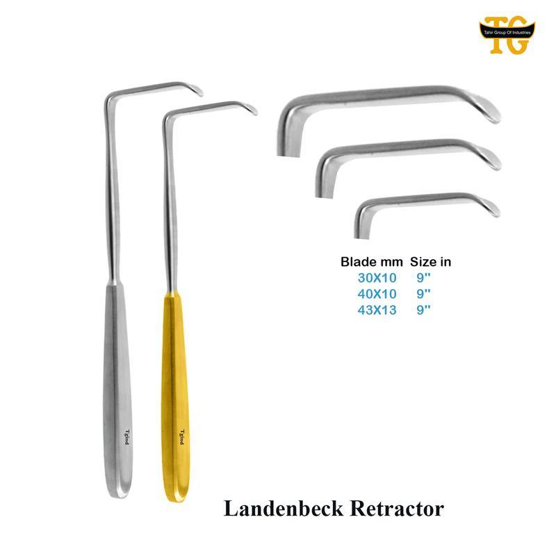 Landenbeck Retractor, surgical instruments, TGI's own catalog photograph