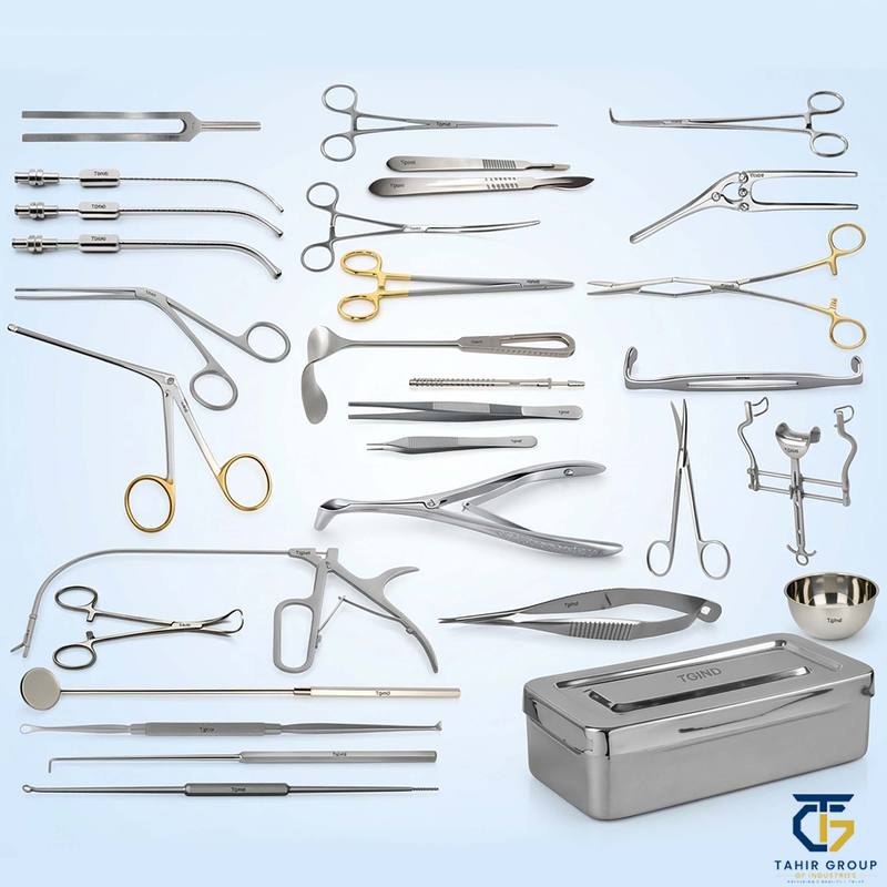 Laparotomy Surgery Set, surgical instrument sets, TGI's own catalog photograph